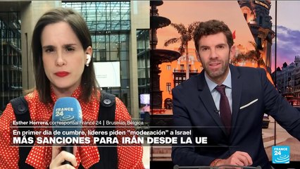 Informe desde Bruselas: líderes de la UE piden "moderación" a Israel en primer día de cumbre