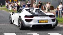 Supercars Accelerating - 918 Spyder, Aventador, 992 GT3 RS, Ford GT, iPE GT3 RS, 296 GTB, SF90