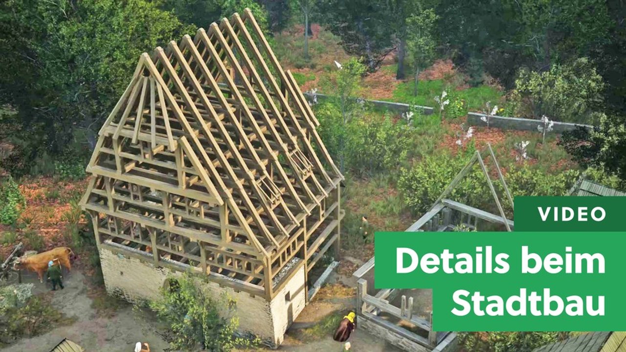 Historisch akkurates Manor Lords: Solche Bauanimationen seht ihr nicht jeden Tag! v1