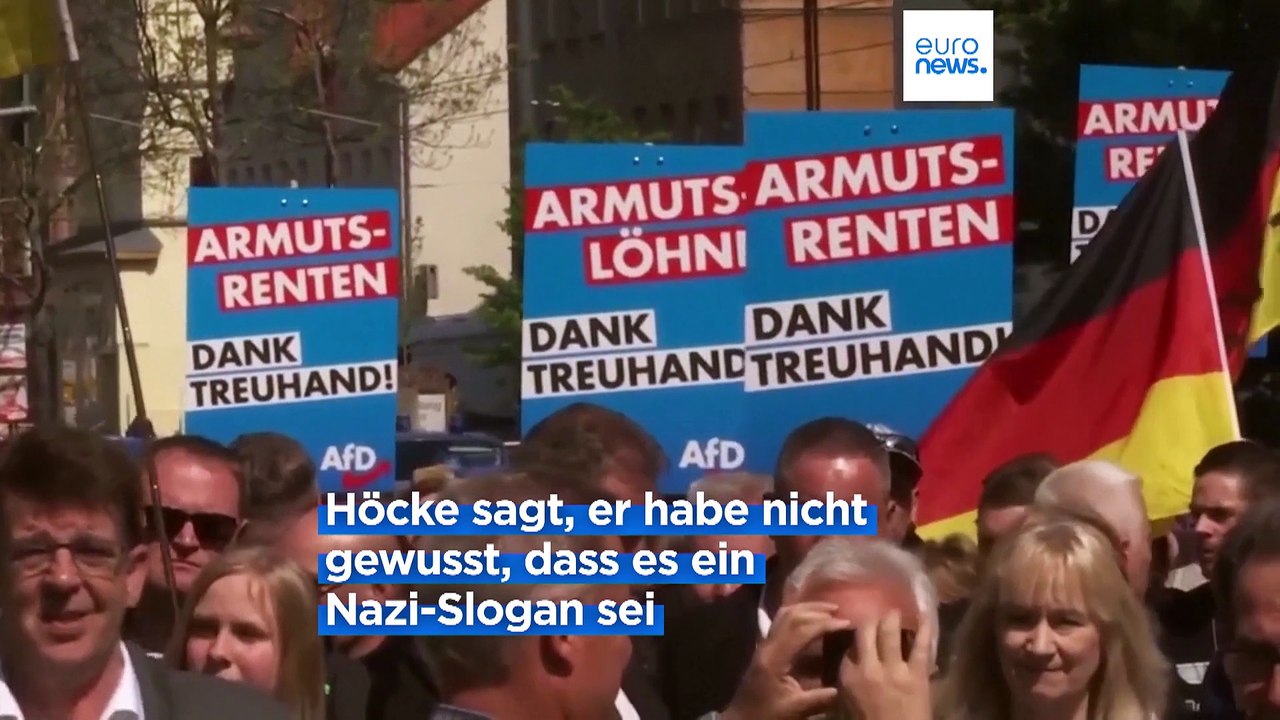 'Alles für Deutschland': Höcke wegen Nazi-Parole vor Gericht