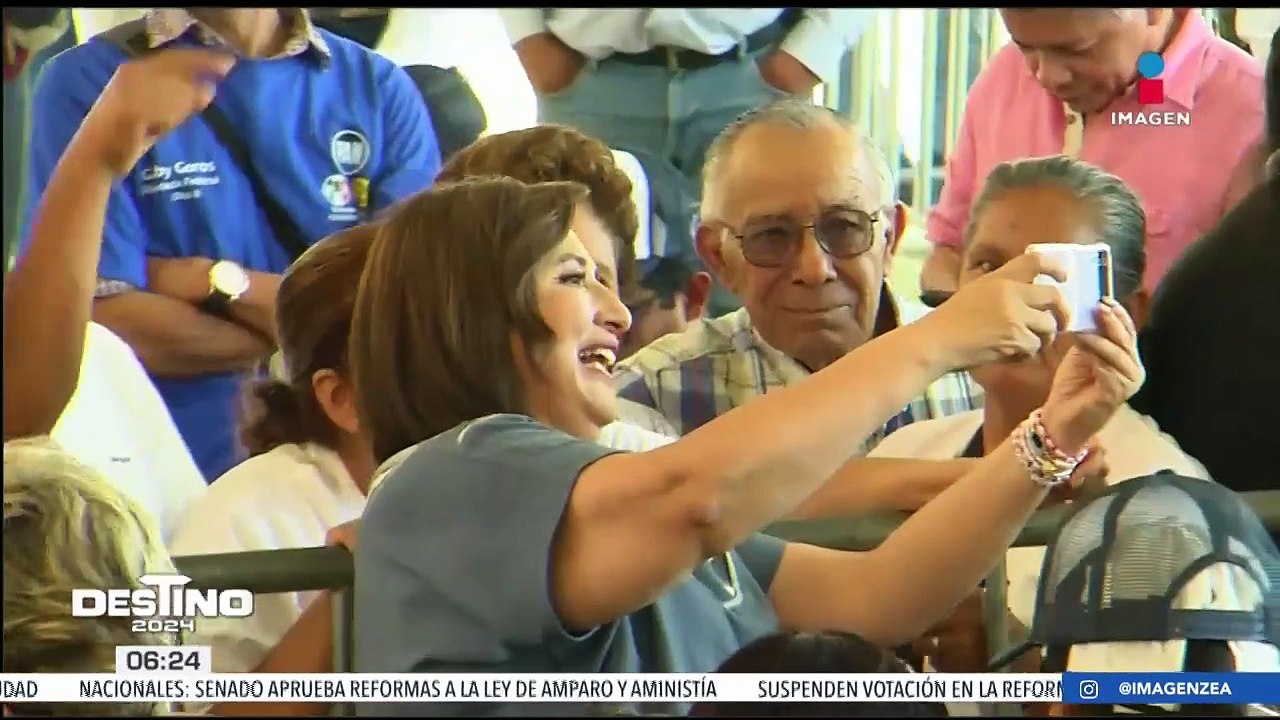 Xóchitl Gálvez se compromete a restablecer la paz y la seguridad en el país