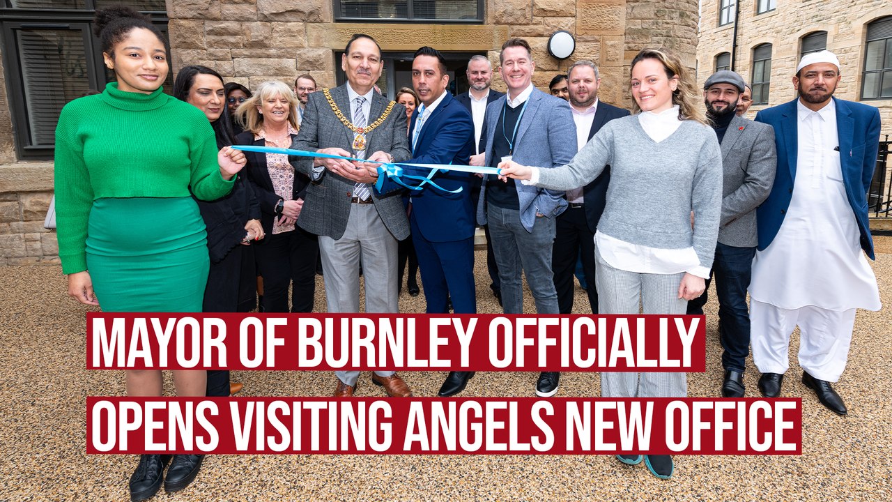 Mayor of Burnley officially opens Visiting Angels Brierfield office ...