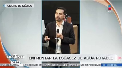 El desabasto de agua debe ser tratado como una prioridad nacional: Álvarez Máynez