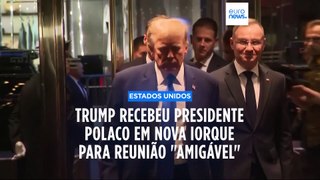 Trump recebeu presidente polaco em Nova Iorque para reunião 