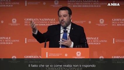 Piano Casa, Salvini: "Non sara' condono in zone rischio idrogeologico"