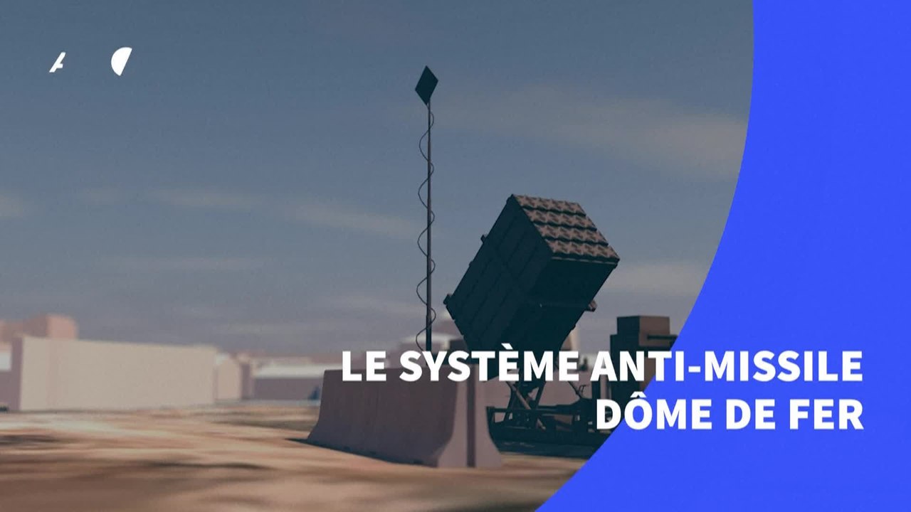 Conflit israélo-palestinien : comment fonctionne le système anti-missile "Dôme de fer" ?