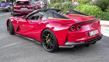 The EPIC Monaco Supercar Nightlife 2023 #1 (Monza SP2, Novitec 812, Senna, Novitec F8, Competizione)