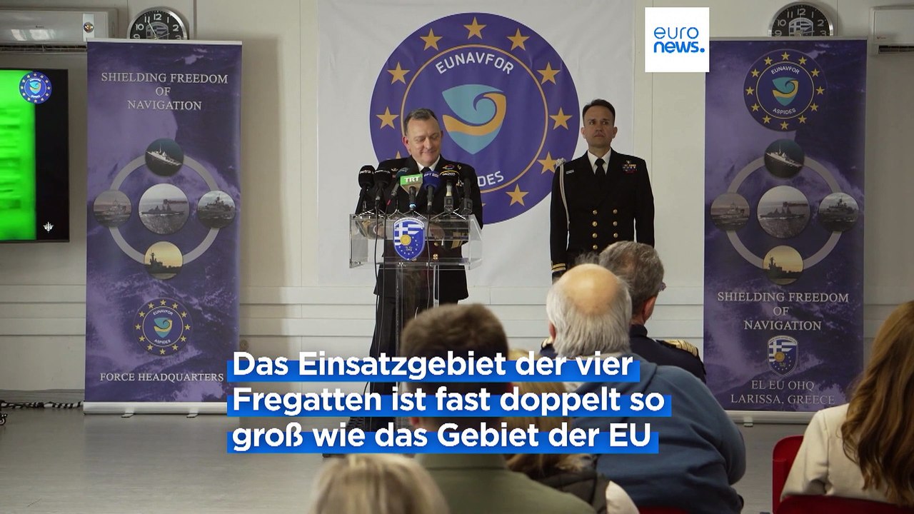 Griechenland fordert Verstärkung für EU-Militäreinsatz im Roten Meer