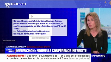 Lille: la nouvelle conférence de Jean-Luc Mélenchon interdite par la préfecture