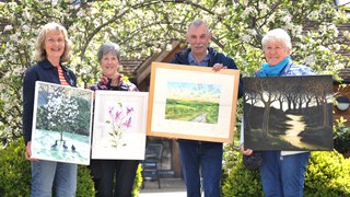 Sussex artclub that's been running for 80+ years launches it's Spring Exhibition