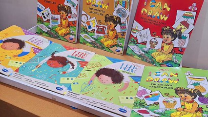 Review of Navneet I Can Draw Book -Objects,Fruits,Vehicles for summer vacation activities