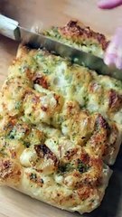No Knead Focaccia Garlic Bread Recipe