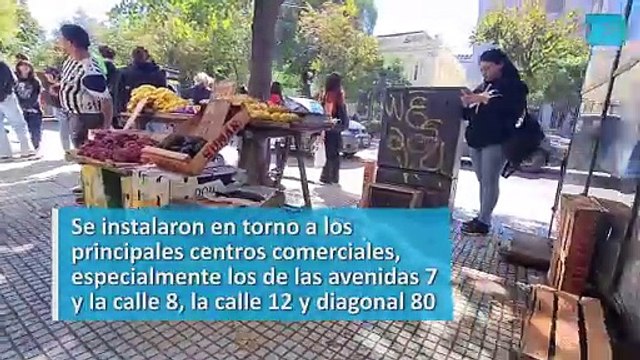 Crece la venta ilegal en plazas y parques de La Plata