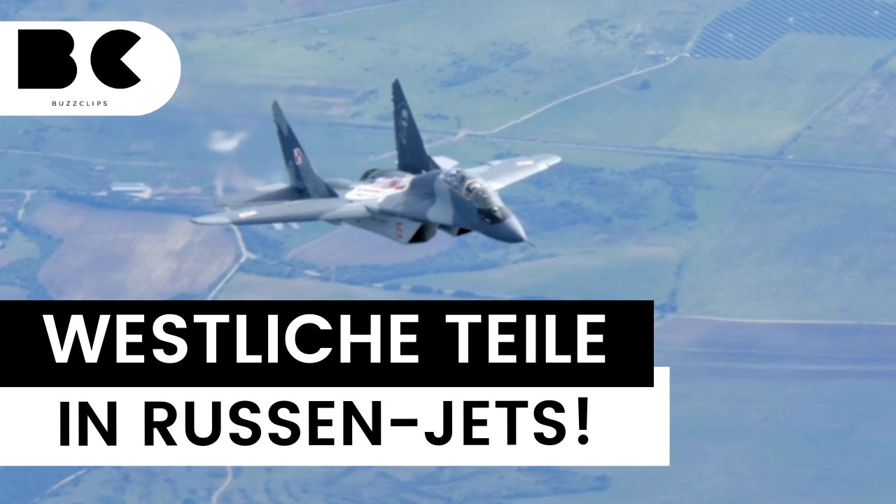 Russen-Jets: 2.000 Teile aus Japan und den USA verbaut!