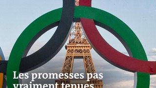Les promesses pas vraiment tenues des JO 2024 à Paris