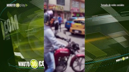 Pelea entre conductores en Bogotá pareja que iba en una camioneta lujosa se enfrentó a un taxista tras un choque