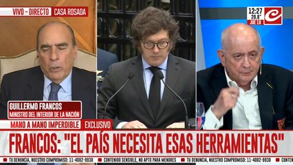 Francos, sobre Marcela Pagano: "Los medios hacen notas porque es la confrontación dentro del bloque"