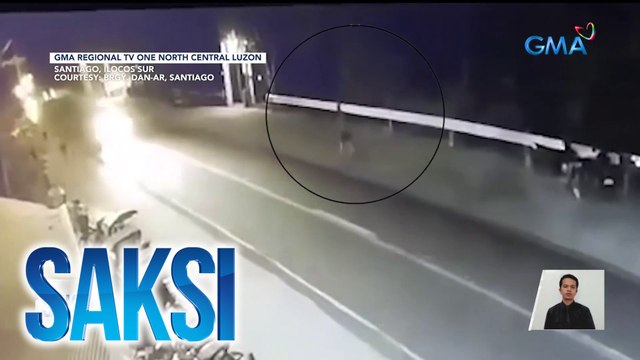 Lalaki, patay nang mabundol ng kotse habang tumatawid | Saksi