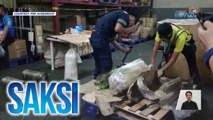 Mahigit P200M halaga ng shabung isinilid sa mga tambutso, nasabat sa NAIA; claimant, arestado | Saksi