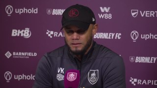 Kompany on difficulty of planning for the future whilst in relegation fight