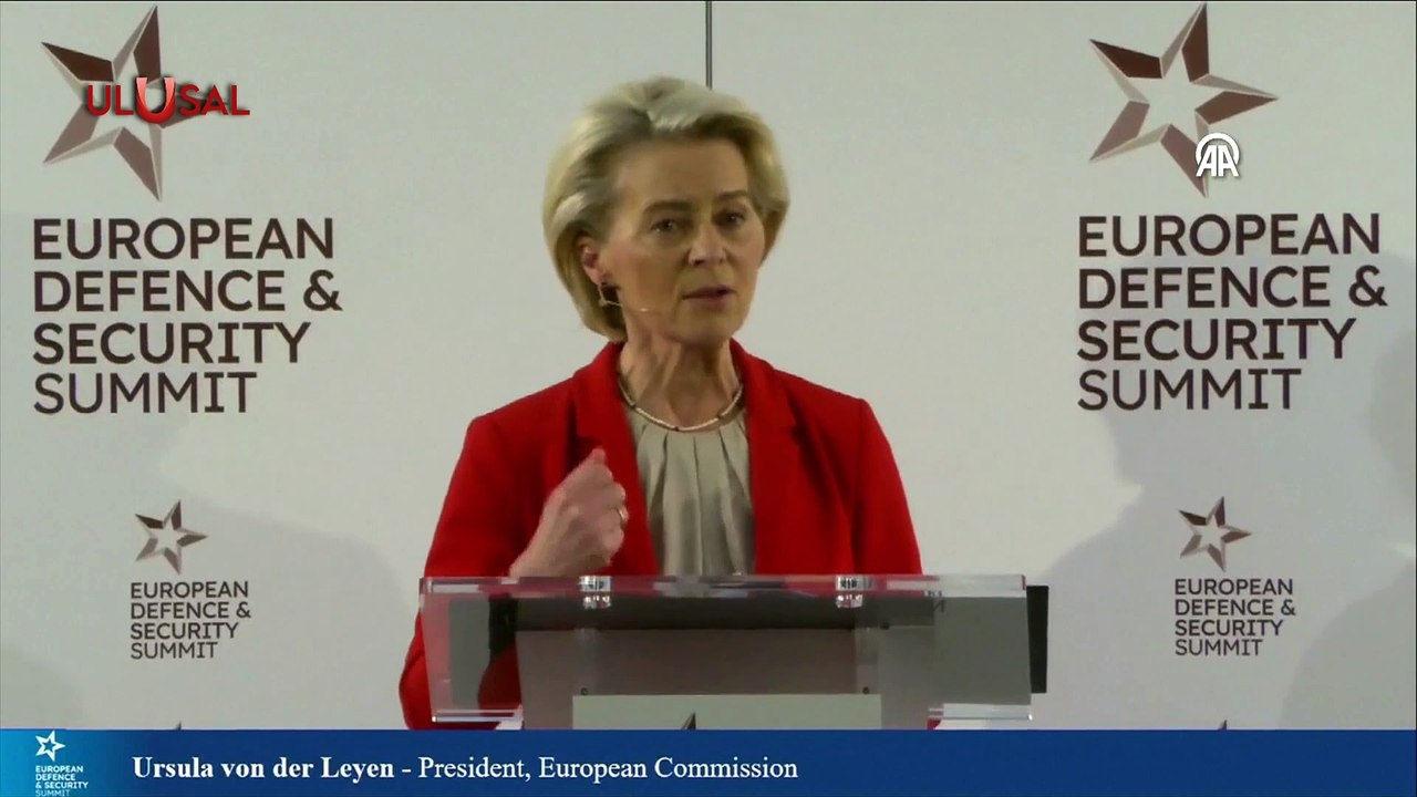 Avrupa Birliği Komisyonu Başkanı Leyen'e protesto: “Ellerinizde Filistinli çoçukların kanı var”