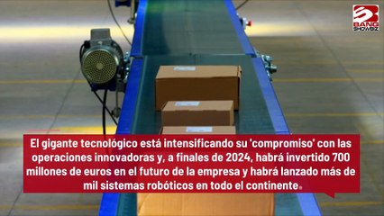 Invertirá Amazon 700 millones de euros en robótica e inteligencia artificial