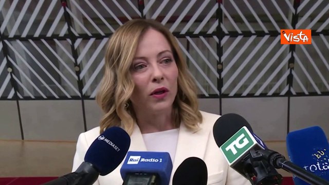 Europee, Meloni: Spero che a giugno ci sar? uno scenario diverso in Europa