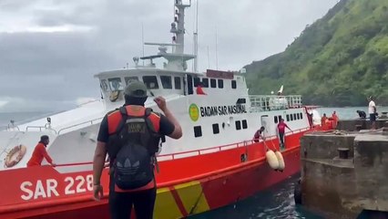 Indonesia evacuates inmates and locals after volcano erupts