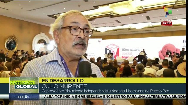 Movimientos sociales, líderes y activistas se congregan contra el imperialismo