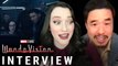 'WandaVision' Interviews with Kat Dennings and Randall Park