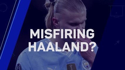 Download Video: Misfiring Haaland a concern for Manchester City?