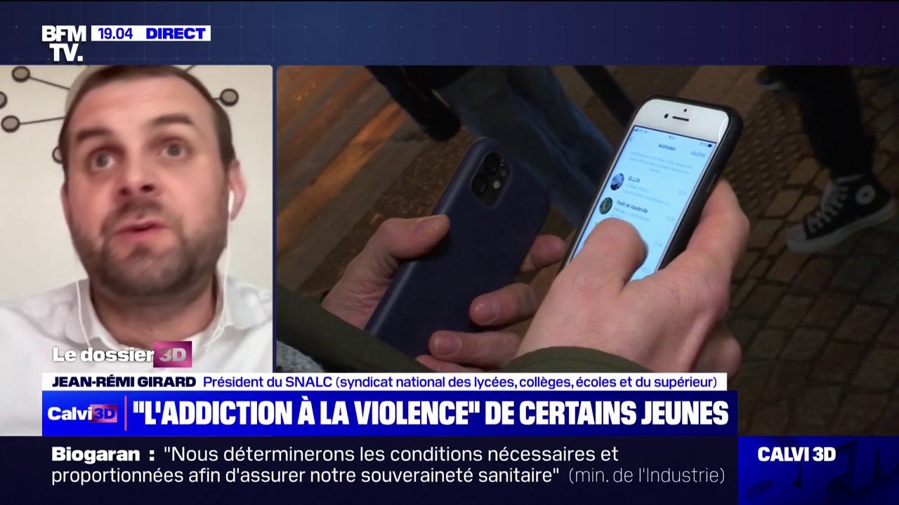 Jean-Rémi Girard, président du SNALC: "On demande que les écrans ne soient pas introduits trop tôt"