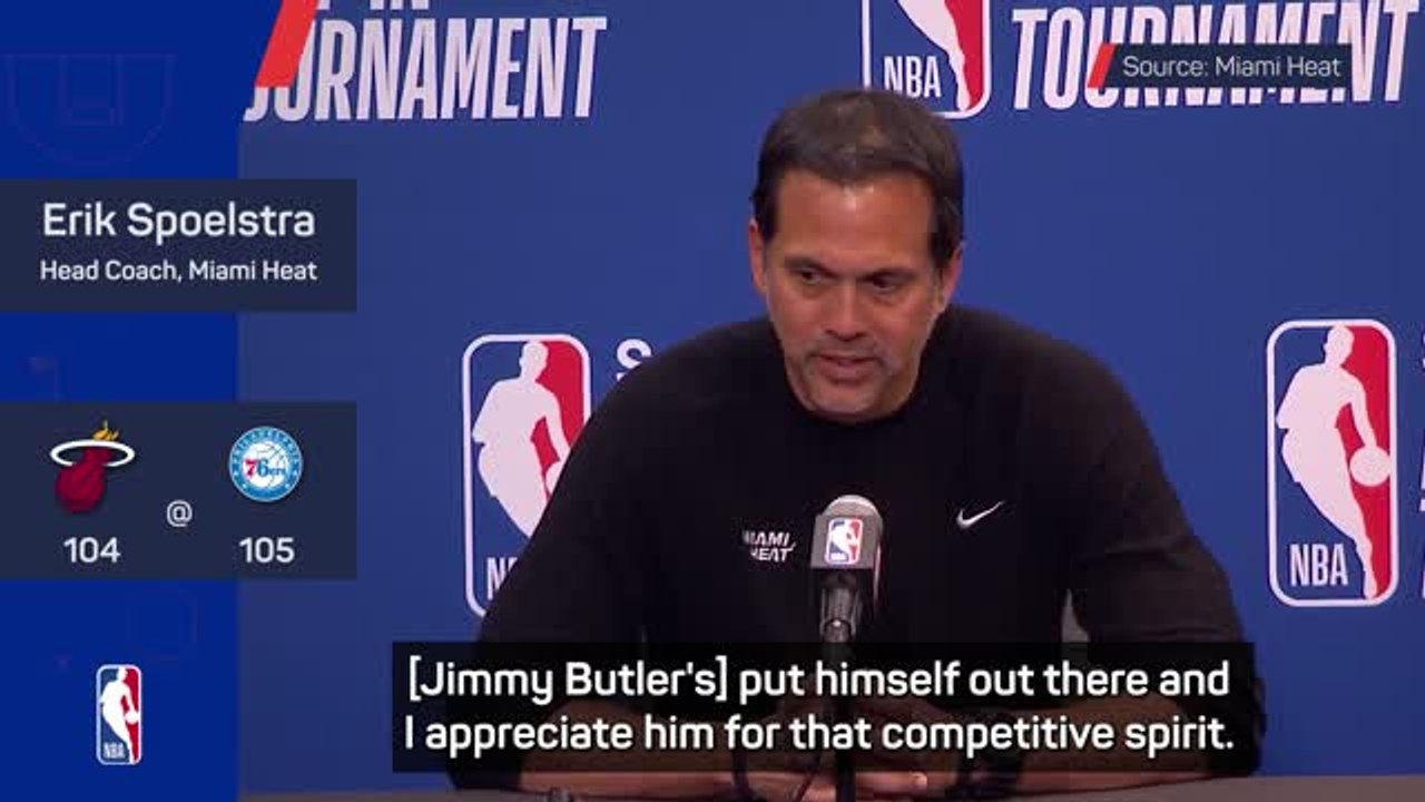 Butler's knee to be assessed ahead of Play-In decider