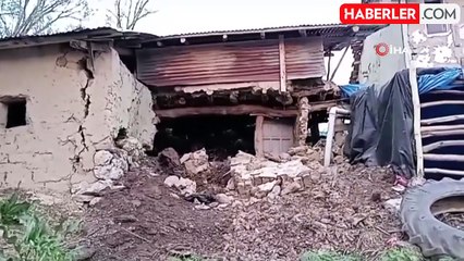 İşte Tokat'taki 5,6'lık depremin merkez üssünden ilk görüntüler