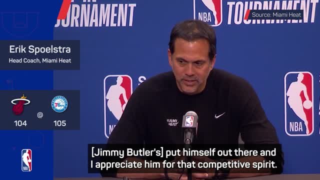 Butler's knee to be assessed ahead of Play-In decider