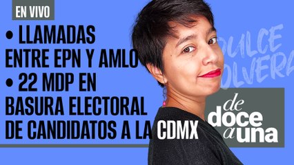 #EnVivo #DeDoceAUna ¬ ¿Quién gasta más: Taboada, Chertorivski o Brugada? ¬ Quisieron derrocarme: EPN