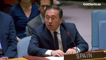Albares defiende la inclusión de Palestina en la ONU: "Por la paz, por justicia y por pura humanidad"