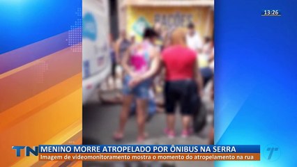 Criança morre atropelada por ônibus do Transcol na Grande Vitória