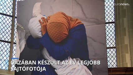 Halott palesztin gyermekről készült kép lett az év legjobb sajtófotója