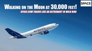 Walking On The Moon At 30,000 Feet - Space.com Trains Like An Astronaut In Wild Ride