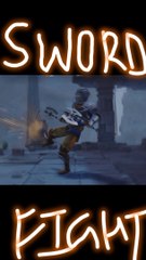 Sword Fight with invisible man