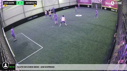 Faute de Chris Sess - MID EXPRESS