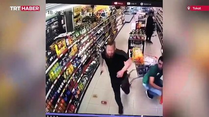 Tokat'tan 5,6'lık deprem anı görüntüleri