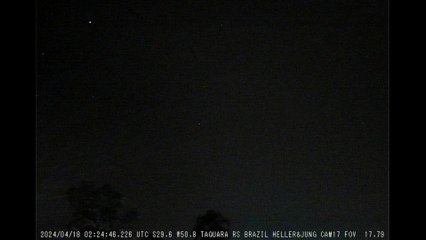 Chuva de meteoros Eta Aquáridas, relacionado ao cometa Halley será visível no Hemisfério Sul