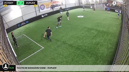 Faute de Mamadou CISSE - DUPLEIX