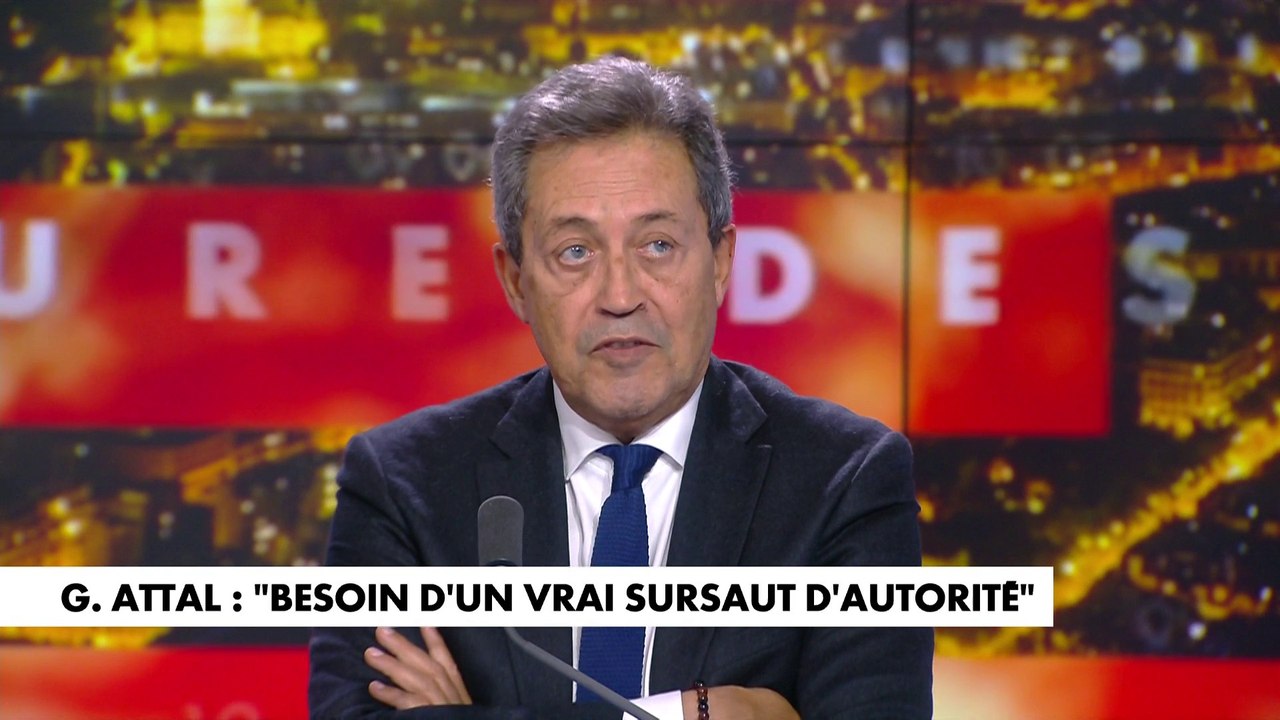 Georges Fenech : «Sur la culture de l'excuse, Gabriel Attal n'a aucun pouvoir. Ce sont les juges qui appliquent la culture de l'excuse»