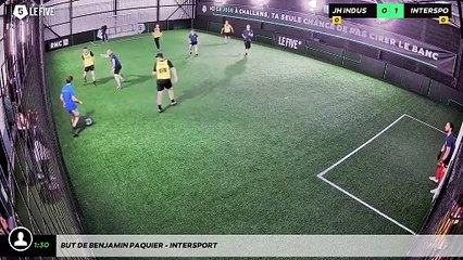 But de Benjamin PAQUIER - INTERSPORT