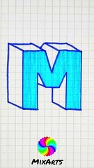 MixArts | How to Draw Aesthetic Figure Tutorial #art #3ddrawing #tutorial #aesthetic #principiante