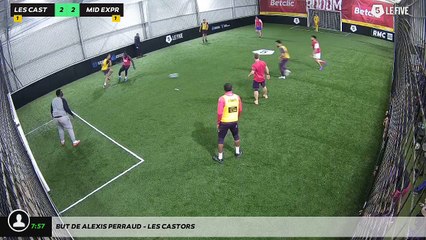 But de Alexis PERRAUD - LES CASTORS