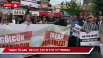 Tanju Özcan 'Ben de seni protesto ediyorum' dedi